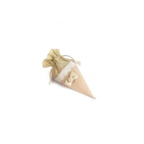 Confezione 12 cono fioccus crema
