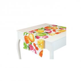 Table runner in tessuto Fruits