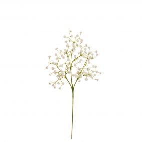 6 rami gypsophila con 108 fiori bianchi