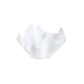 Coppetta in plastica bianco