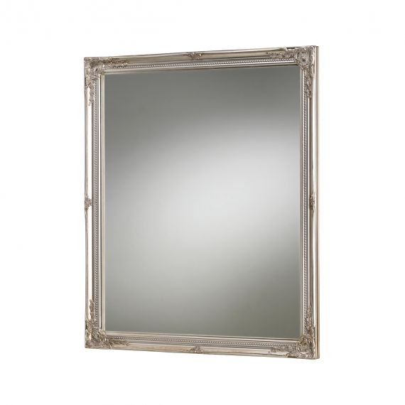 Specchio in legno silver