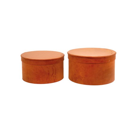 Set 2 cappelliere arancio