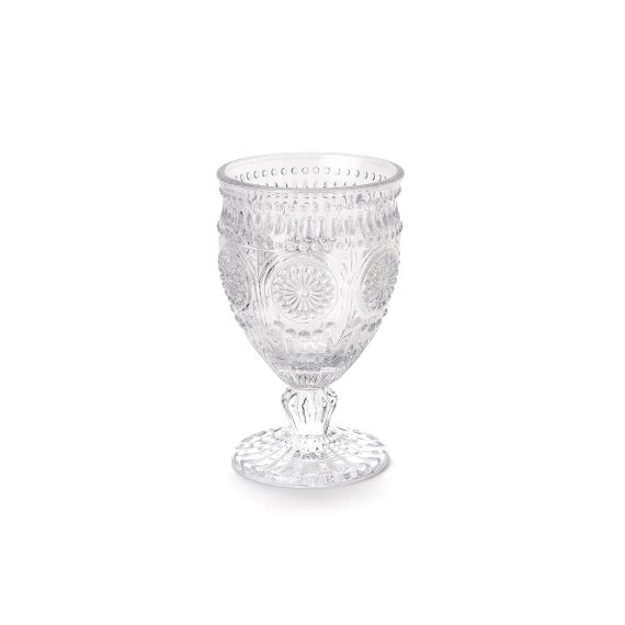 Bicchiere Coppa In vetro decorato